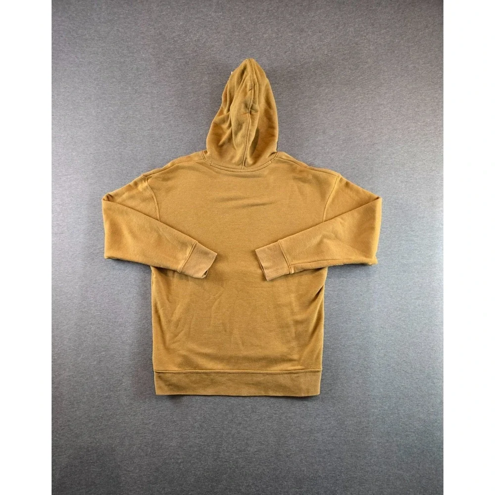 Nike NSW Heritage Hoodie Mens Large Golden Wheat Sweatshirt Terry CV8977-727‎
